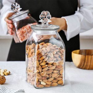 خرید بانکه شیشه ای ارکیده متوسط به قیمت عمده از پخش عبدی
