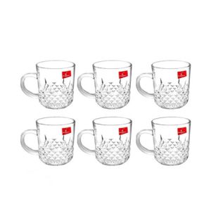 لیوان چای خوری الماس بسته 6 عددی از پخش عبدی