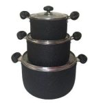 سرویس قابلمه گرانیتی 6 پارچه