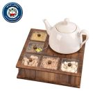 جعبه تی بگ 5 خانه وارمردار مربع