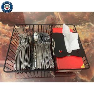 جای قاشق و چنگال فلزی داخل کابینت مدل 3 تکه