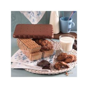 ظرف بیسکویت خوری درب دار مرسه