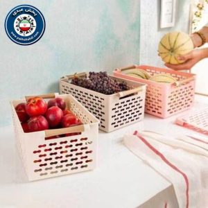 سبد نظم دهنده بیرگل بدون درب سایز 3 کد 502