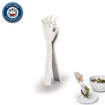چنگال سالاد خوری طرح دست