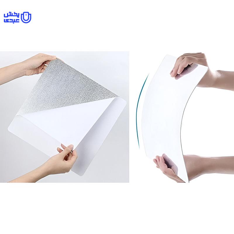 آینه نشکن چسب دار مربع 20×20