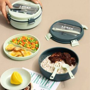 خرید لانچ باکس گرد دلوین