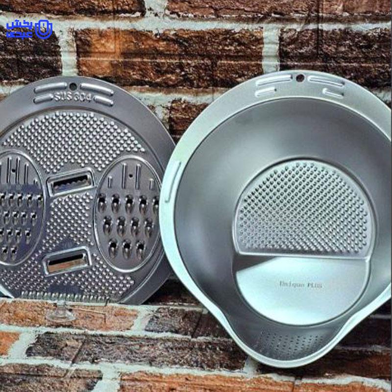 خرید آبکش برنج شور درب رنده استیل