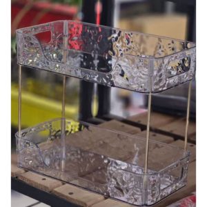 خرید استند اکرولیک 2 طبقه