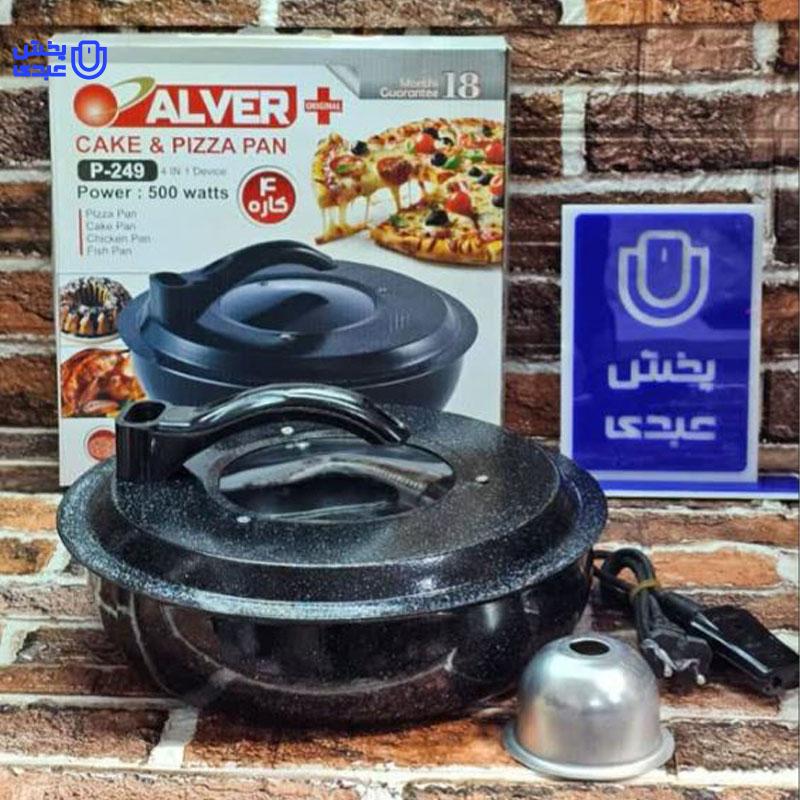خرید کیک پز و پیتزا پز 4 کاره آلور p-249