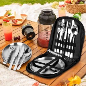 خرید ست کمپی دو نفره استیل