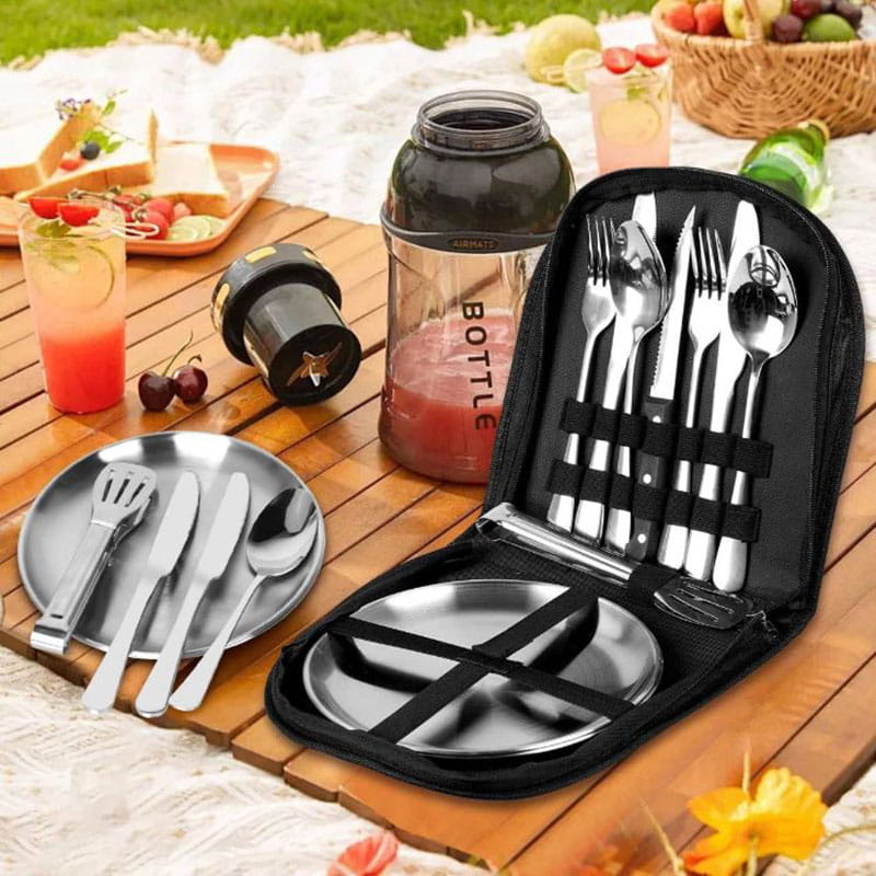 خرید ست کمپی دو نفره استیل