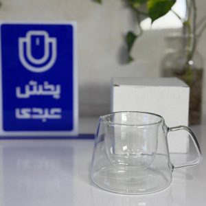فنجان پیرکس 210 میل دوجداره