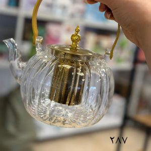 کتری پیرکس 1200 میل دسته طلایی کد 287