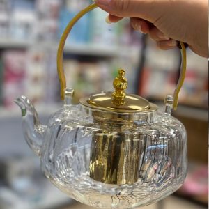 کتری پیرکس 1200 میل دسته طلایی کد 290