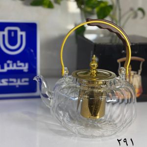 کتری پیرکس 1500 میل دسته طلایی
