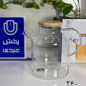 قوری پیرکس 1800 میل درب بامبو