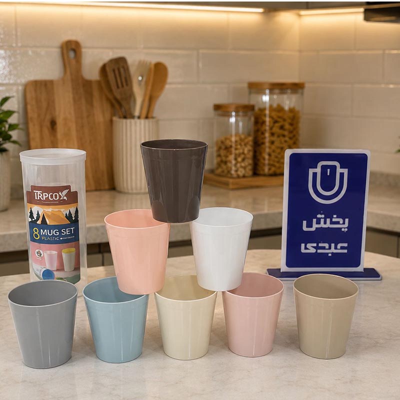 لیوان 8 عددی مسافرتی TAPCO
